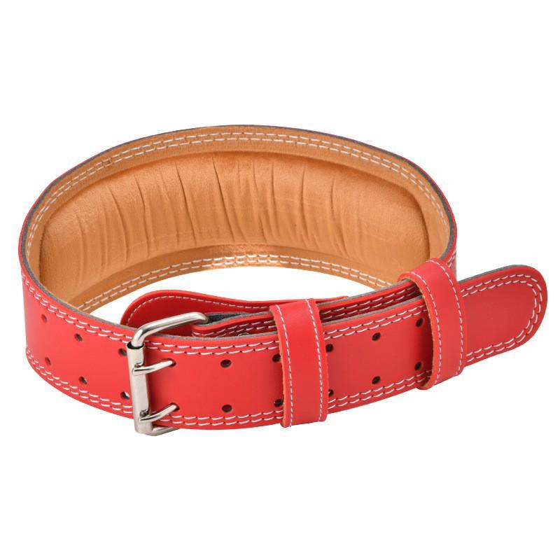 Special Fitness Belt Waist Protection Sports Protector Strength Weightlifting Squats Professional Training Equipment Support red