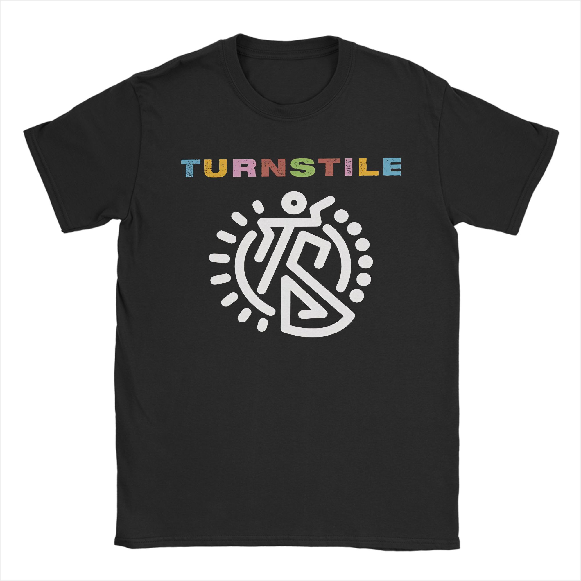 BenberFashion 2026 Turnstile Amerikaanse Hardcore Punk Band T-shirt voor Mannen Vrouwen Grafische T-shirts 100% Katoen Kleding 2XL