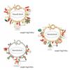 Snowflake Merry Christmas Bracelet Snowman Santa Claus Hand Chain Creative Christmas Jewelry  Girl