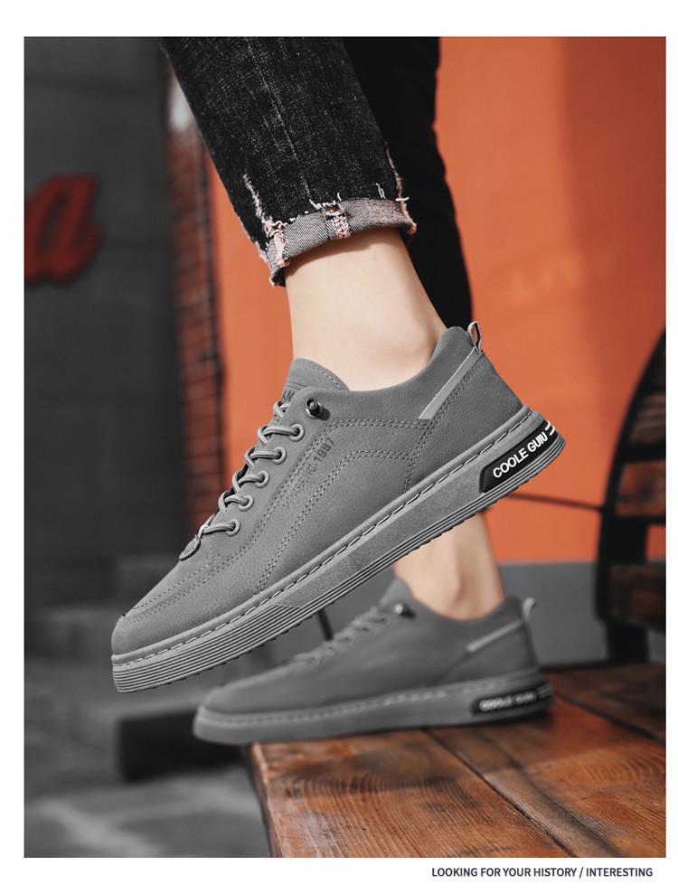 2024 Spring Men's Breathable Sneakers: Trendy, Casual Slip-On Sports Shoes