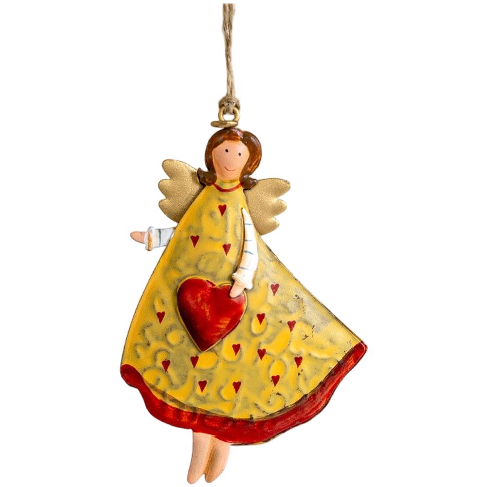 

Christmas Celebration 12*8cm Christmas Angel Decor Holiday Decoration Vintage Holiday Decoration Sturdy Construction