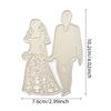 Wedding Themed Embossing Die Cuts Wedding Couple Embossing Cutting Dies