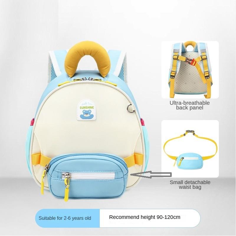 

School Bag School Bags Children s Backpack Detachable Waterproof RUIPAI338