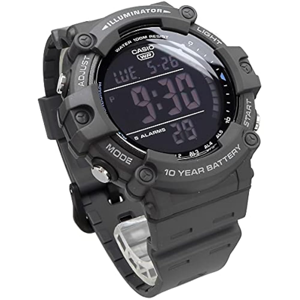 [Casio] CASIO Standard Digital Watch AE-1500WH-8BV Men's Cheap Casio "Chipkasi" Dark Gray Interna...