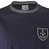Sinacova Short Sleeve Supima Mercerized Knit Crew Anchor Size 24130510 Men's T-Shirt, 100% Cotton, Neck, Emblem, Design, M, (Navy)