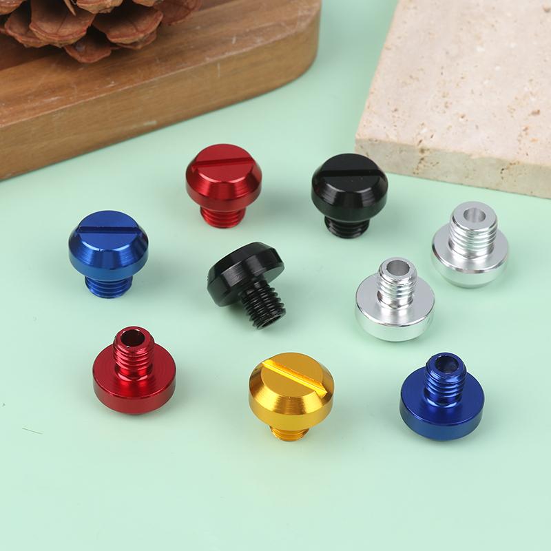2Pcs Motorcycle Cnc Aluminum Alloy M8 M10 Rear View Mirror Hole Plugs Screws Rearview Mirror Holder Motorcycle Accessories