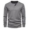 Men's Autumn New Slim Fit Long Sleeve T-Shirt  Round Neck Casual Versatile Base Layer