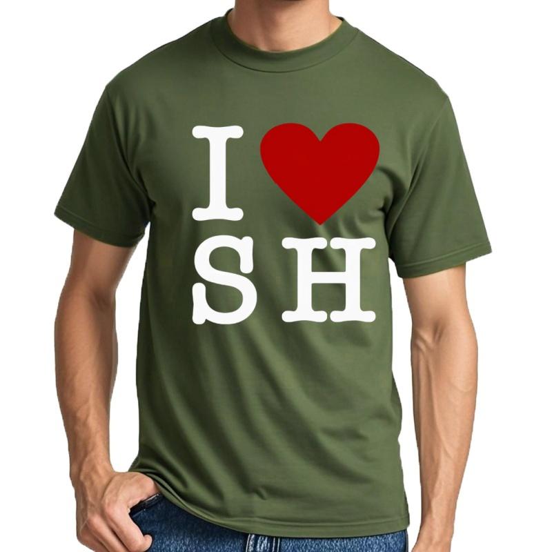 Camisetas Divertidas De Shanghai China Recuerdos De Viaje Ciudad Ropa Informal De AlgodóN Regalos Ropa Para Hombr