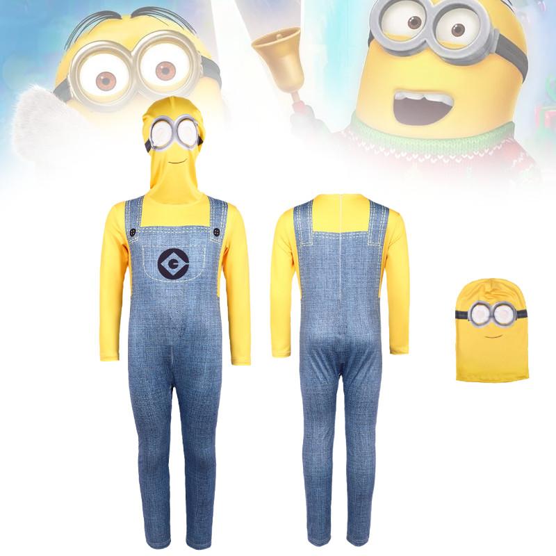 Entzückendes Minions Cosplay Kostüm Perfekt für Bühnenauftritte Unisex Design für Kinder