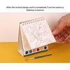 Kids Doodling Book with Watercolor Paint and Brush Twin Coil Binding Art Drawing Pad for Kid Beginner Outdoor Sketching