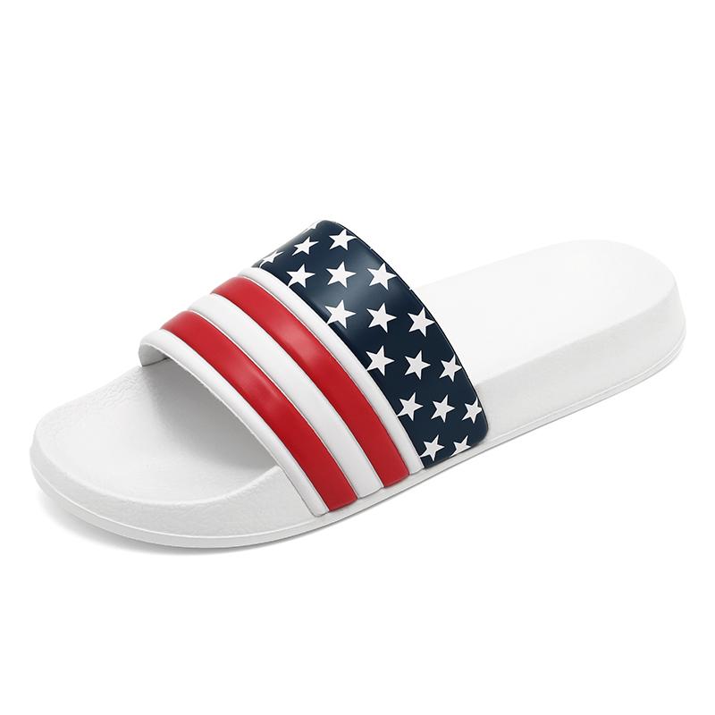 Fashion 2024 New Men's Designer Summer Striped Flat Sandals Fashion Non-slip Outdoor Beach Leisure Sports Sandals Plus Size 39-48