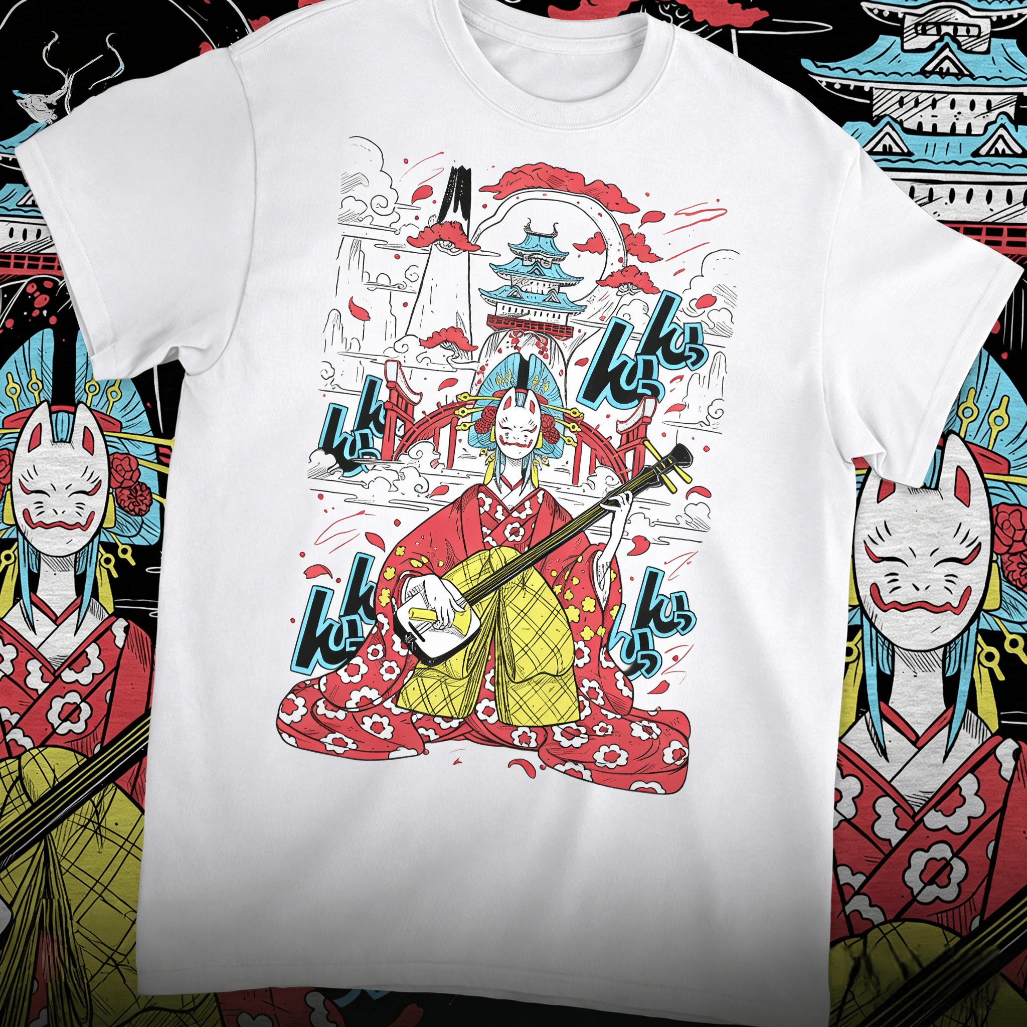 

anime One Piece Kikunojo Graphic TShirt 100Cotton Oversized Shirt unisex Unisex Short Y2k Selling Popular Fashion Sleeve ONeck 4XL