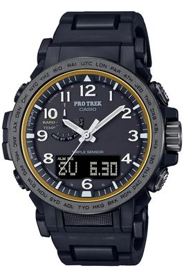 Pánské hodinky Protrek Climber Line Solar Biomass Plast Black [Casio] [] Rádiem řízené PRW-51FC-1JF