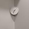 BEPAN Decorative Clock No Punching Inner and Outer Corners Living Room Simple Silent Wall Clock Sense of Technology Art Decoration