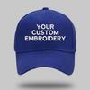 Custom Logo Baseball Cap Embroidered Adjustable Cotton Hat One Piece MOQ for Company Branding Promotion