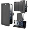 (Black) For Apple iPhone 17e Wallet Flip PU Leather Phone Case