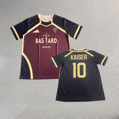 Camiseta de Hombre Blue Lock Bastard MUNCHEN Camisetas Anime Cos ISAGI KAISER Camisetas Ropa de Mujer Tops Talla US 140g Tejido