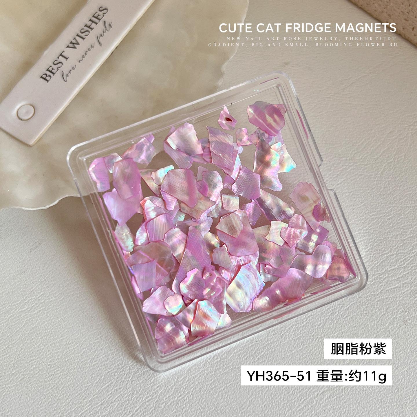 Internet Celebrity Nail Shell Pieces Colorful Aurora Ultra-thin Japanese Irregular Natural Abalone DIY Decoration