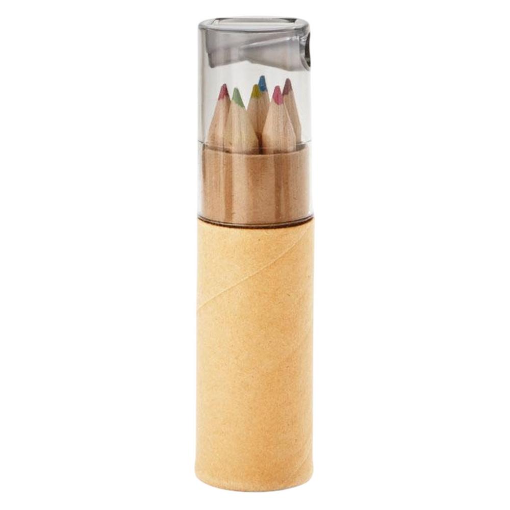 MidOcean Petit Lambut Coloured Pencil (Pack of 6)