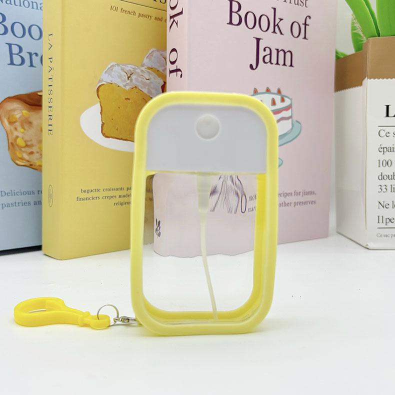 Macaron-Colored Travel Spray Bottle for Alcohol Disinfection