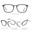 ZENOTTIC Retro Round Optical Prescription Eyeglasses Frames Unisex Ultralight Acetate Metal Spectacle Frame