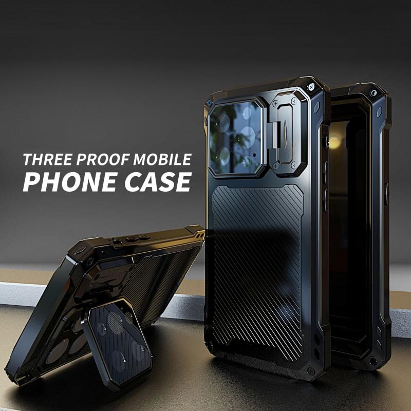 Phone Case IPhone 14 Pro Max Armor Cover With Stand Full Camera Protection Shockproof
