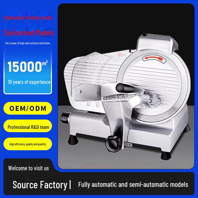 Commercial Automatic & Semi-Automatic Frozen Meat and Mutton Slicer