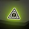 Reflective Sticker for Helmet, Bicycle Reflective Stickers, Anti-collision Warning Strip Decal Protective Sticker for
