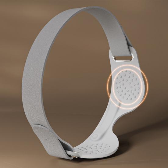 2Pcs Adjustable Patella Straps Silicone Knee Support Band for Running Sports Pain Relief Knee Cap Knee Brace for Intense Sports