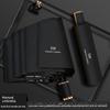 Fully Automatic Large Umbrella for Men and Women, Dual-Use for Sun and Rain, Sunshade Umbrella, Uv Protection, with Logo Printing
