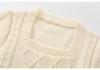 NSSF Women's Wool Knit Loose Cable Sweater - Autumn/Winter Collection
