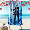Name Custom NieR Automata 2B Print Beach Towel, Large Soft Quick Dry Towel for Beach Camping Swimming