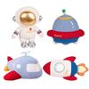 Decor UFO Rocket Plush Doll Space Theme Stuffed Toys Space Series Plush Toys Astronauts Plush Toys
