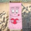 Cartooon Barbapapa Towel Beach Towel Travel Lightweight Skin Friendly for Pool Beach Camping Cruise Summer