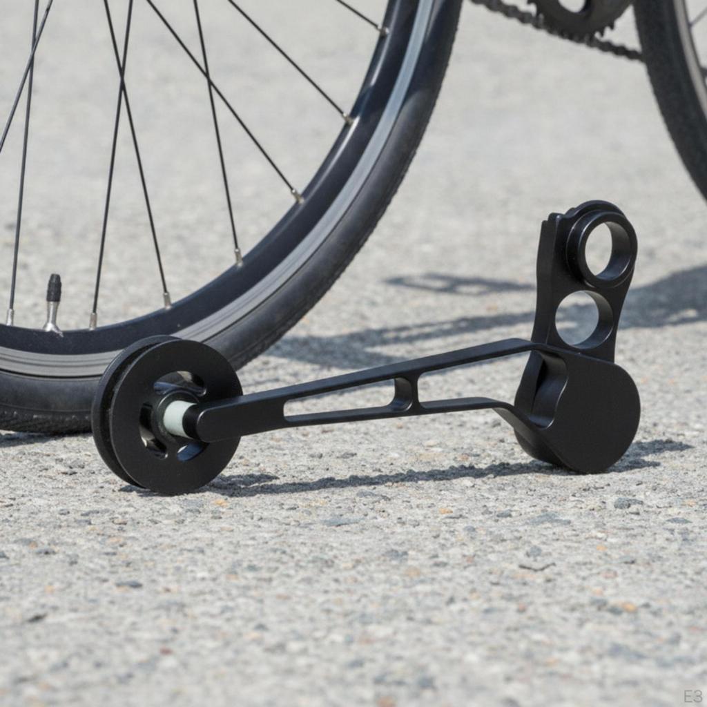 Derailleur Chain Tensioner with Pulley Aluminum Alloy Rear