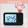 Nordic Style Digital Lcd Alarm Clock With Night Light For Home Decor