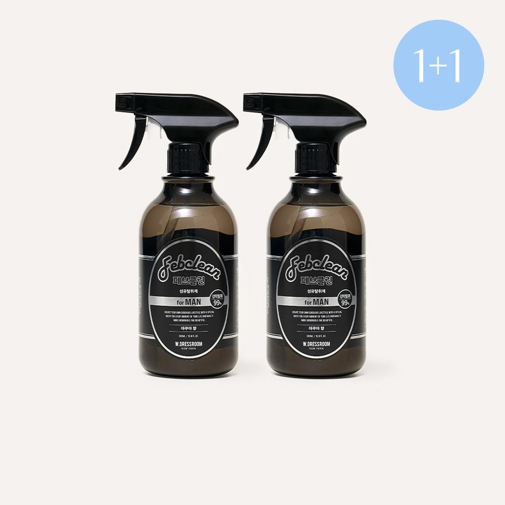 [1+1] Large Capacity Febclean Fabric Deodorizer Febclean For Men Aqua 500ml