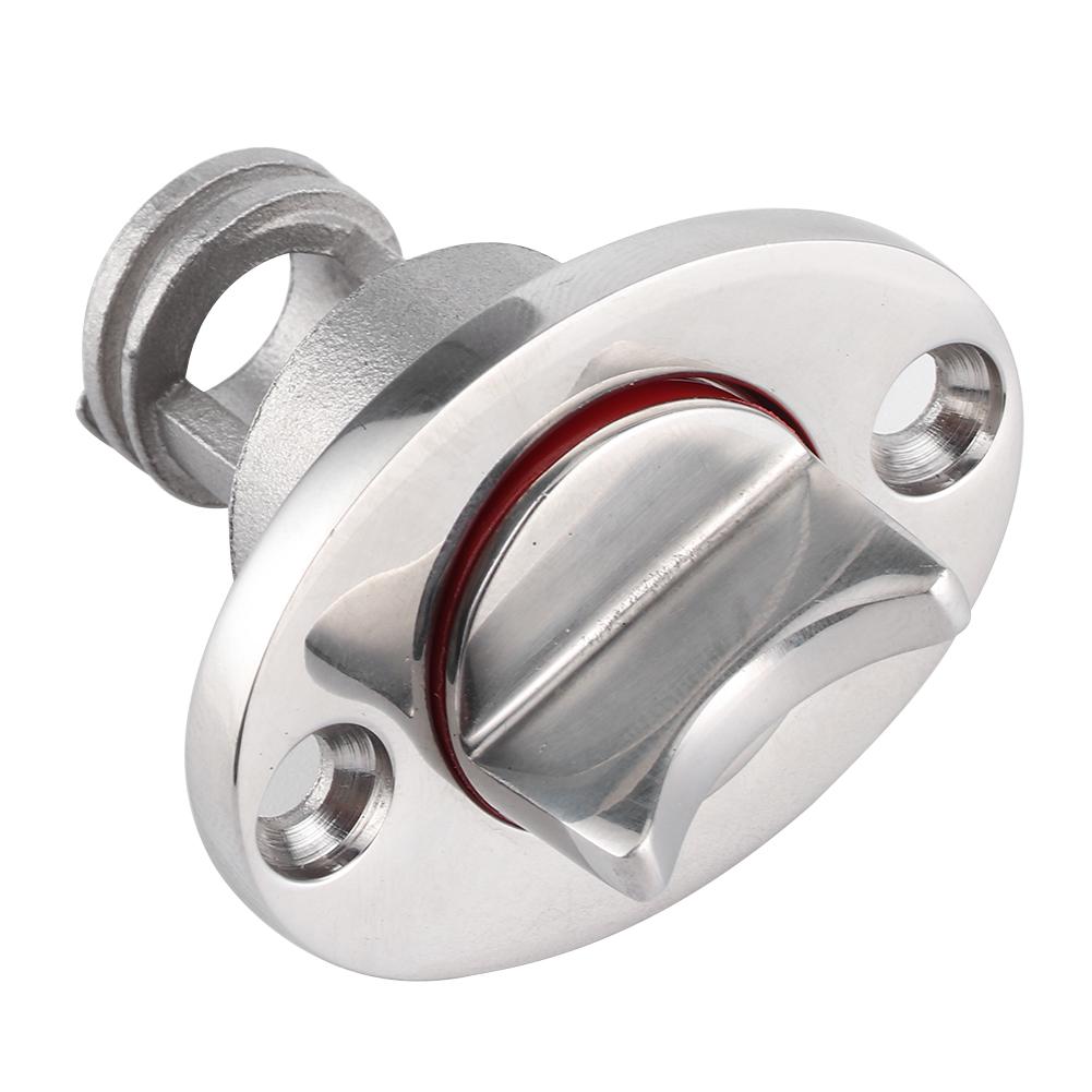 Marine Polished Garboard Drain Plug Fits Hole Screw Thread Corrosion Resistant 316 Stainless Steel