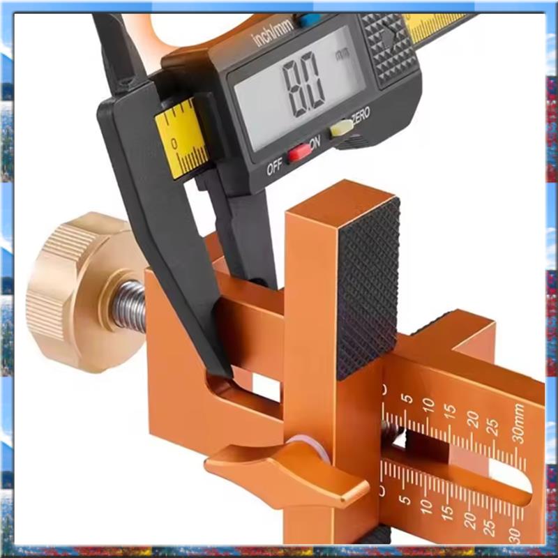 

Top Deals Woodworking Cabinet Door Installation Jig,Cabinet Closet Door Quick Positioning Tool, Aluminum Adjustable Clamping NONE