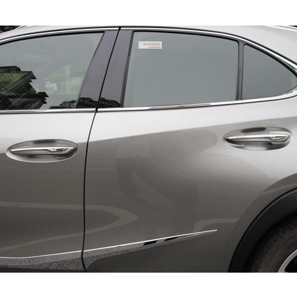 Car Cover Stick Frame Trim ABS Chrome Door Handle Armrest Handrail For Lexus UX200 UX260H UX 200/250H/260H