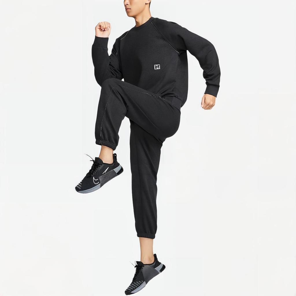Nike Dri-Fit Retro Casual Comfortable Pullover Long Sleeve Sweatshirt Men Sweatshirt Black Multicolor Light-Ivory HJ3137010