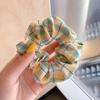 Korean Style Spring/Summer Floral Intestine Hair Scrunchie for Women – Elegant Ponytail Tie and Mori Girl Accessory.