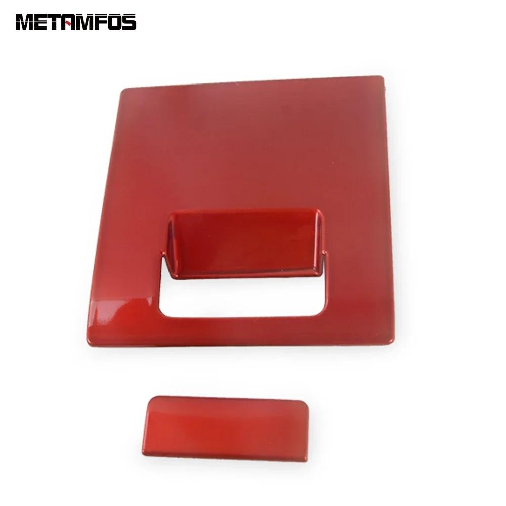 For Toyota Camry 2018      Carbon Fiber Storage Glove Box Door Handle Bowl Cover Trim Interior Accessories