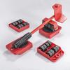 Heavy Duty Furniture Mover Set - 5pcs Multipurpose Roller Sliders for Effortless Lifting & Moving, Hardwood Floor Protector