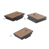 Piastra di Montaggio Rapido per Fotocamera Leggera e Sicura per Treppiedi Multipli YUNTENG 880/870/860/950/288