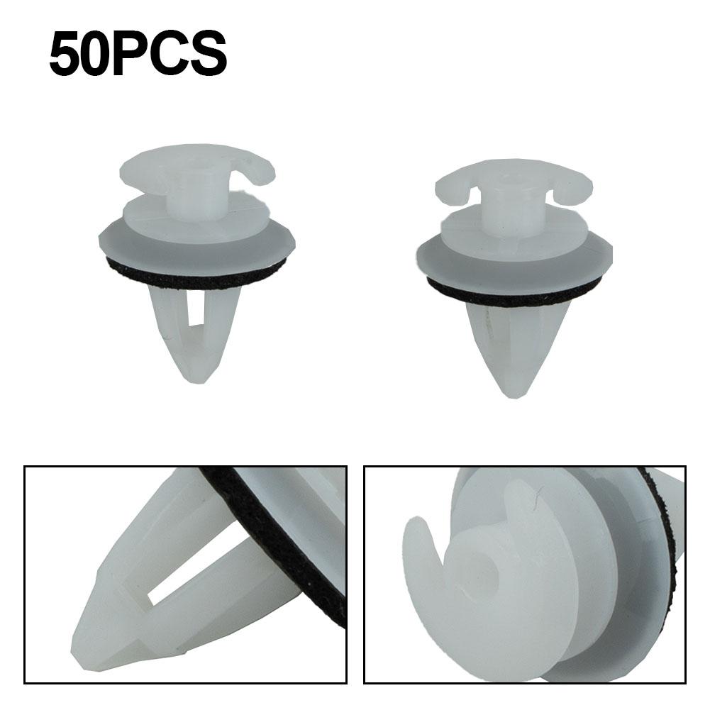 Fastener clips Fender Rivets For BE36 E38 E39 Plastic White Replacement
