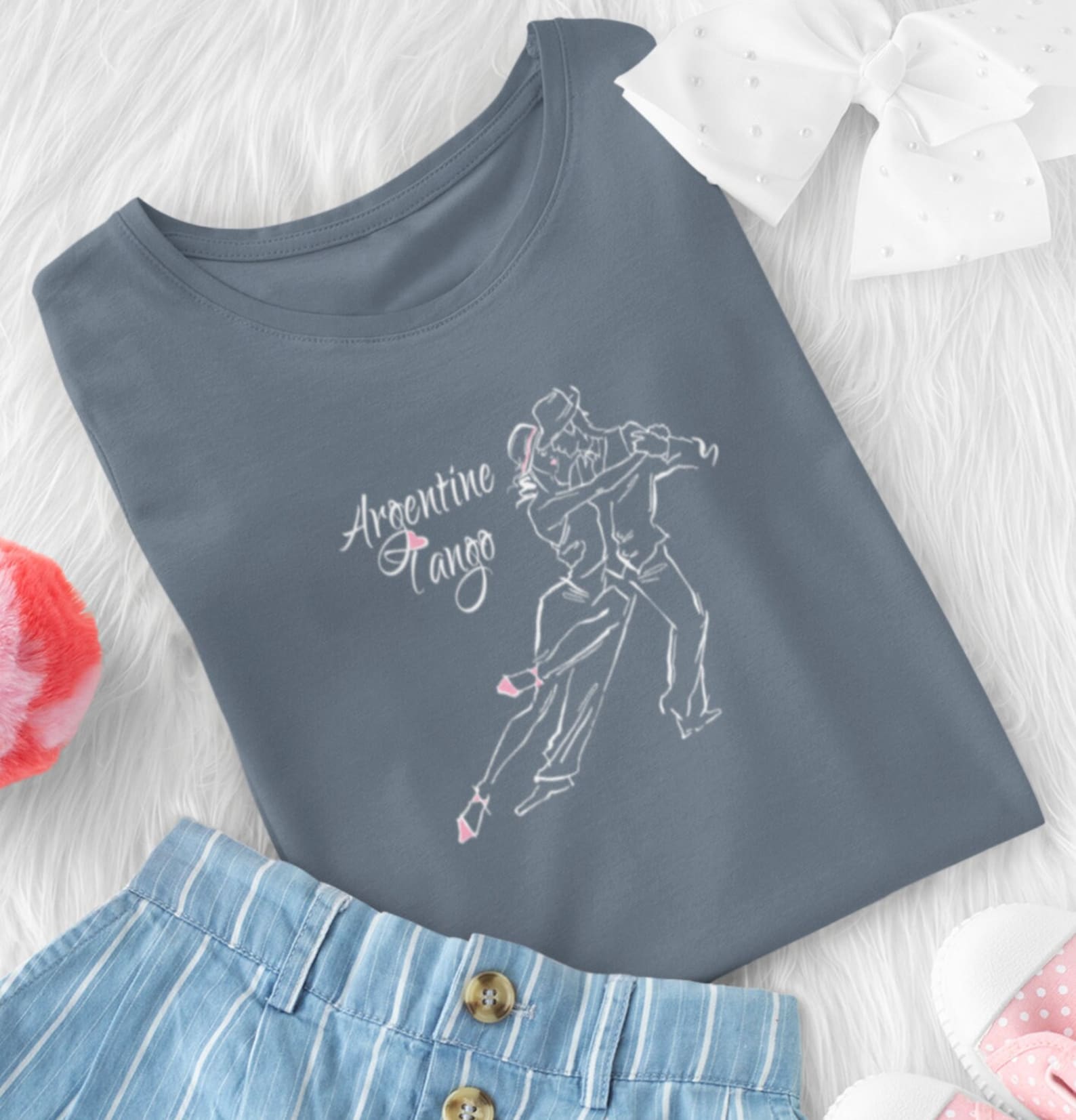 Dance of the Heart: Uniting Love and Elegance in Argentine Tango | Tango Tshirt | Women s Tango Shirt | Unique Tango Shirt | AT-00001 S