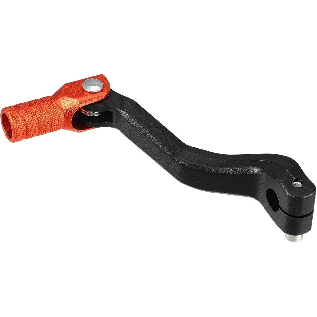 

Motorcycle Gear Shifter Lever, Pedal Shift Lever Arm Universal for Motorcycle Folding Aluminum Alloy Orange Black оранжевый