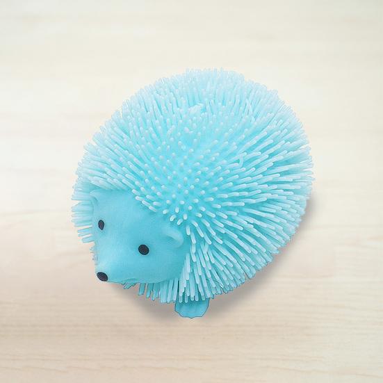 Fuzz Hedgehog Squeeze Toy Stress Relief Fuzzy Animal Squeeze Fidget Toy Focus Aid Relaxation Anxiety Relieving Hand