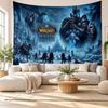 World of Warcraft Wall Tapestry Home Decor Hanging Cloth Art Background Tapestry for Bedroom